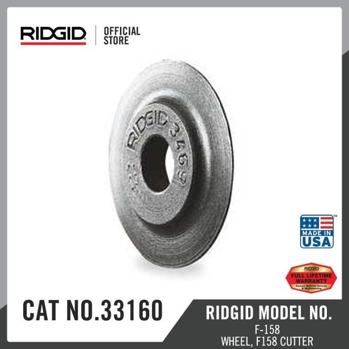 RIDGID Wheel. Cutter. For Tubing/Pipe Cutter F158-33160