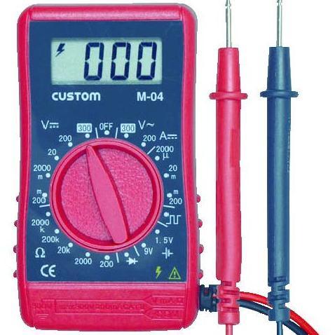 CUSTOM DIGITAL MULTIMETER M-04 [terbaik]