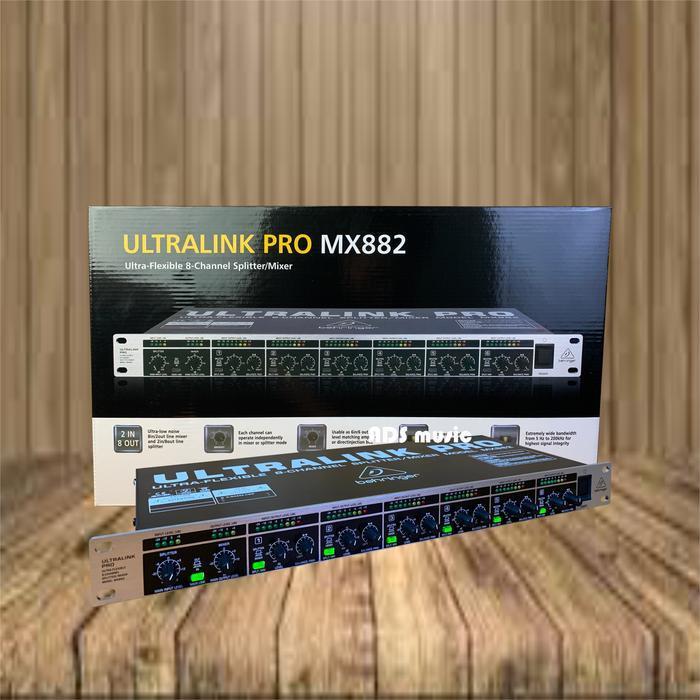 Splitter Behringer Mx882 Ultralink Pro Behringer Mx882 Mx 882 Original Dan Terpercaya