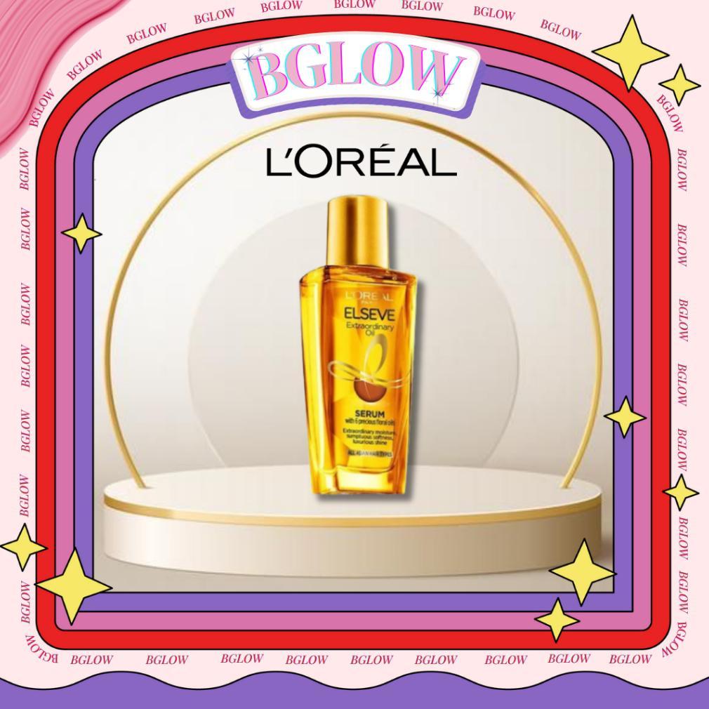 LOreal Paris Elseve Extraordinary Oil Gold 30ml | loreal Hair Oil Perawatan Rambut Kering dan Rontok