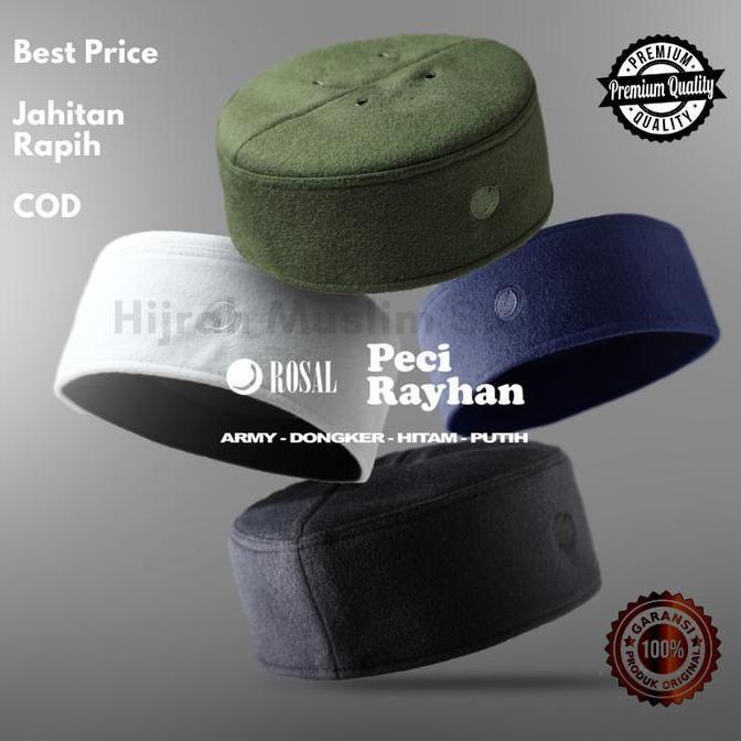 Peci Kopiah MALAYSIA Motif Terompah,Kembang,Wajik Nuzli Haji Alay Alai