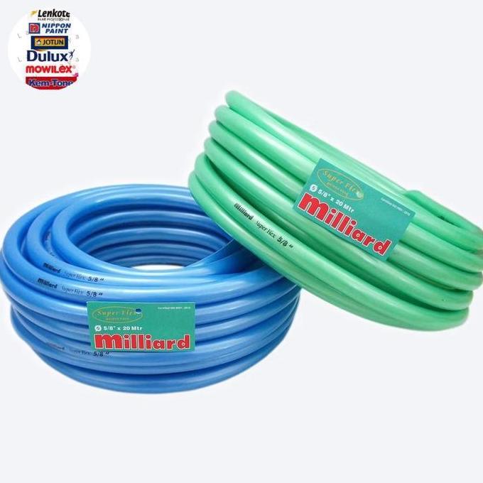 Selang Air 5/8" Milliard SUPERFLEX / selang plastik Per Rol 50 Meter