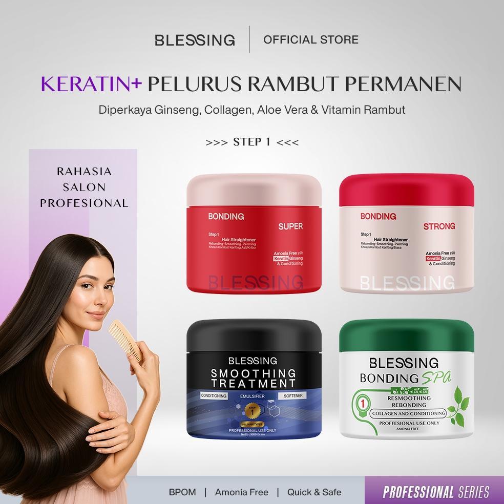 BLESSING Smoothing & Bonding - Pelurus Rambut Permanen Termurah