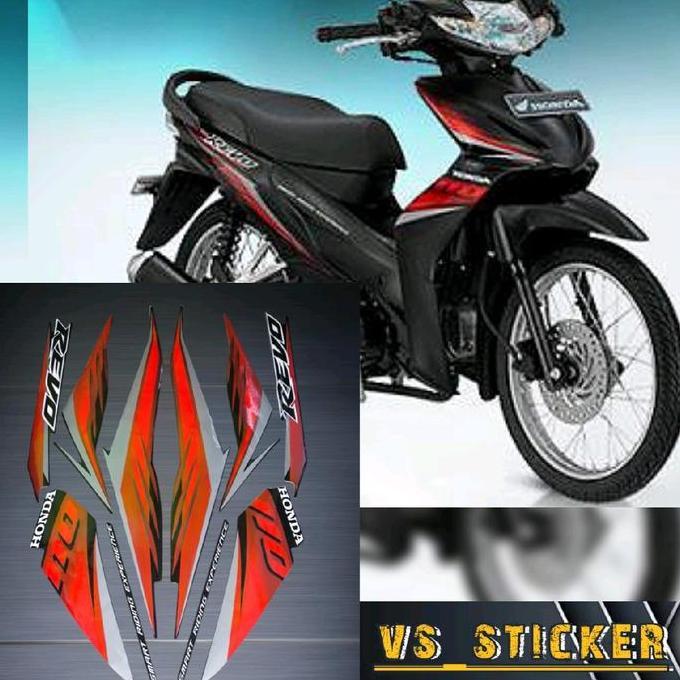 Terbaru Striping Sticker List Revo Absolut 110 2009 Kualitas Terbaik Motorcycle Aksesoris