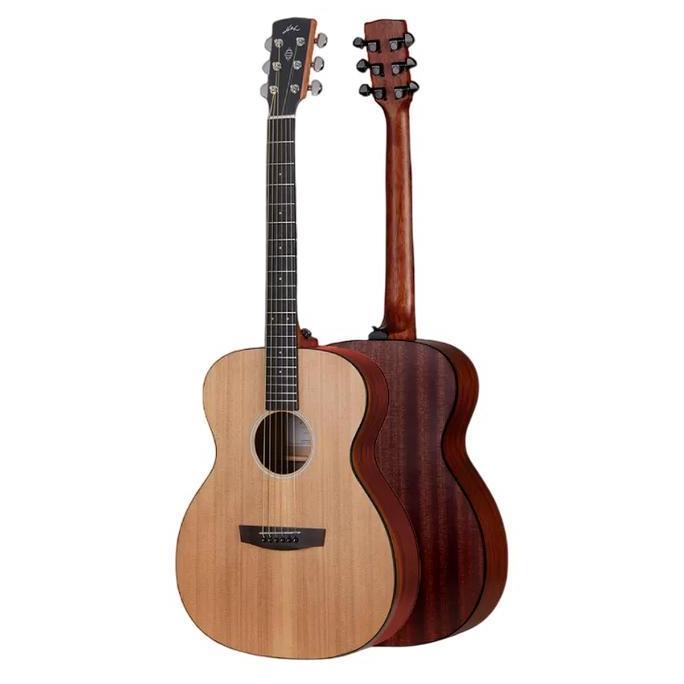 HEX F70E M F70 E M NATURAL GITAR AKUSTIK WITH FISHMAN SONITONE BMJ