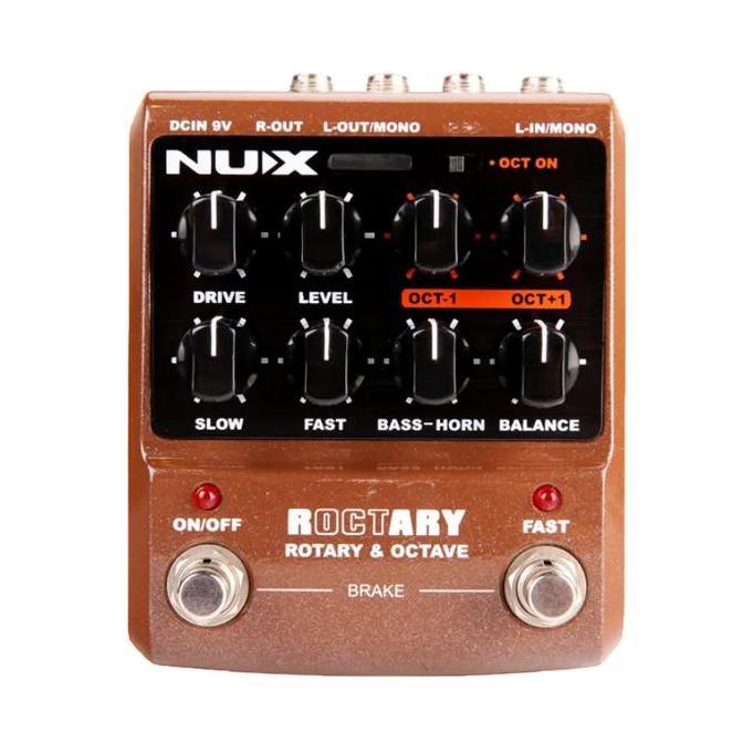 NUX ROCTARY FORCE ROTARY OCTAVE PEDAL EFEK GITAR BMJ