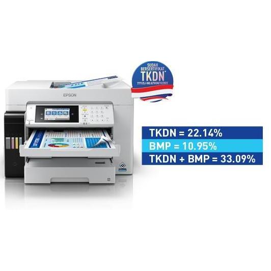 TERBARU - Printer Epson EcoTank L15160 L 15160 A3 PSC Fax Wi-Fi Duplex