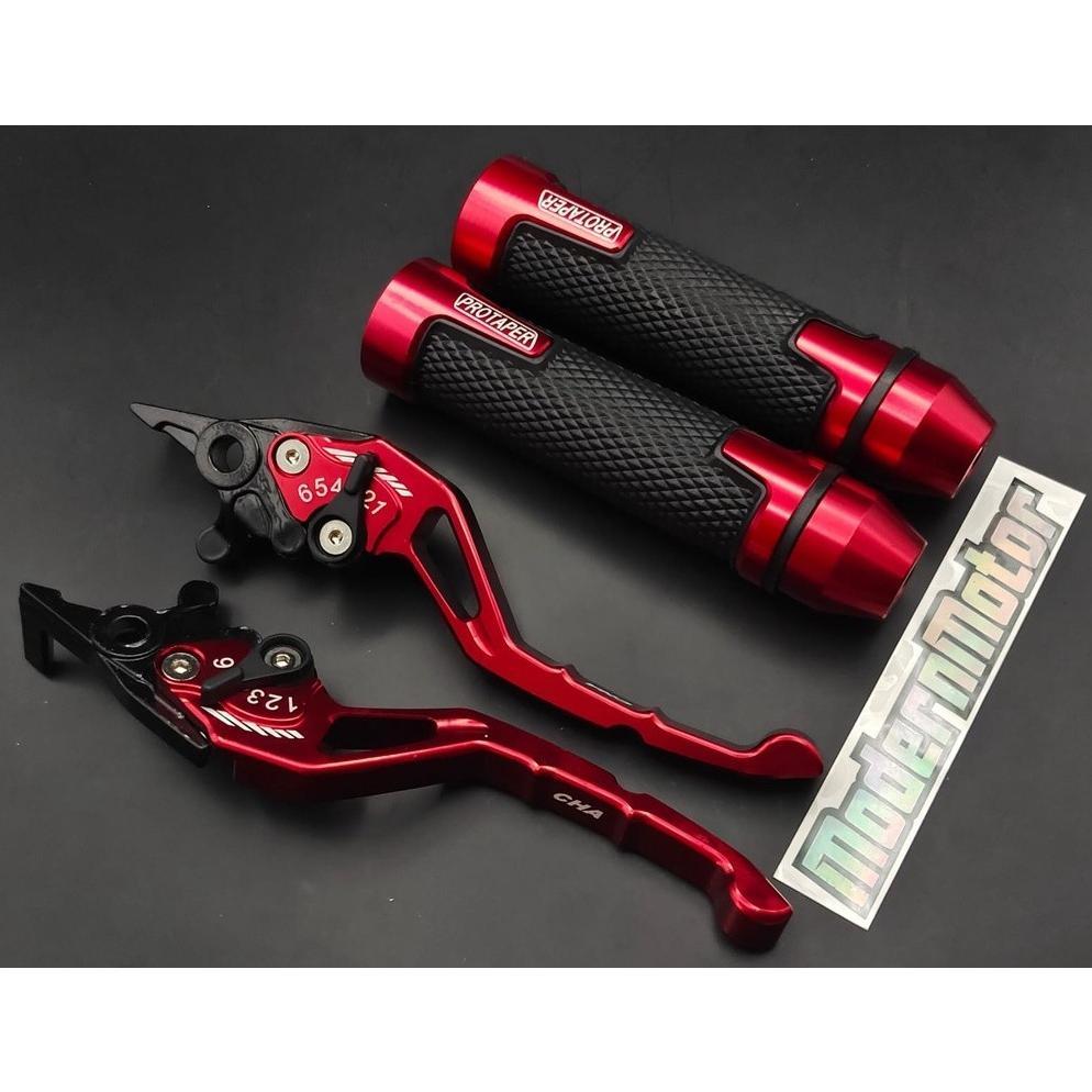 Handgrip Rizoma CNC + Handle Full CNC Handgrip Motor Model Rizoma Original Handgrip Motor Original U