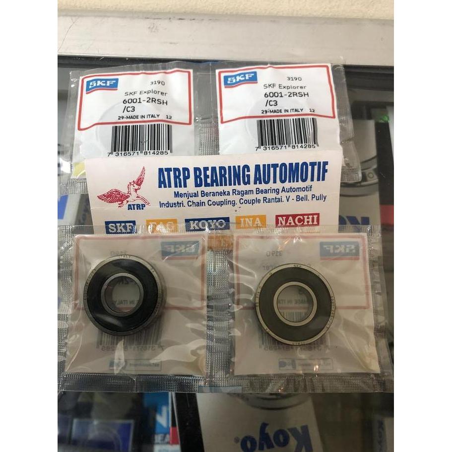 Promo BALL BEARING 6001 2RSH/C3 SKF Diskon