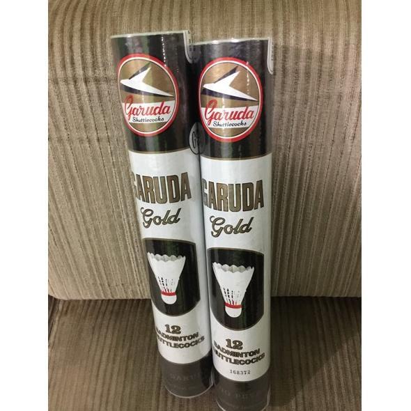 Garuda Gold PUTIH Shuttlecock Cock Kok Bola Bulu Tangkis Badminton Original