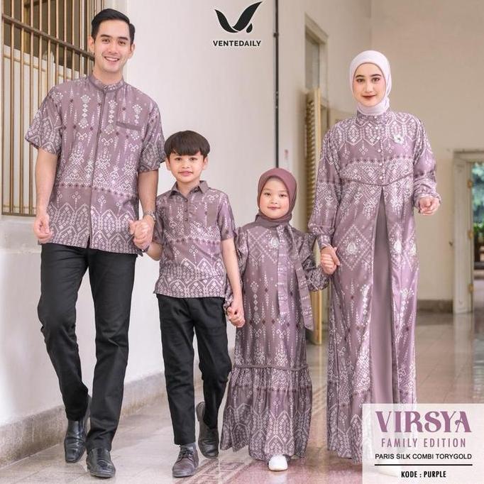 Virsya Family Set Edition Couple Series By Ventedaily / Sarimbit Silk