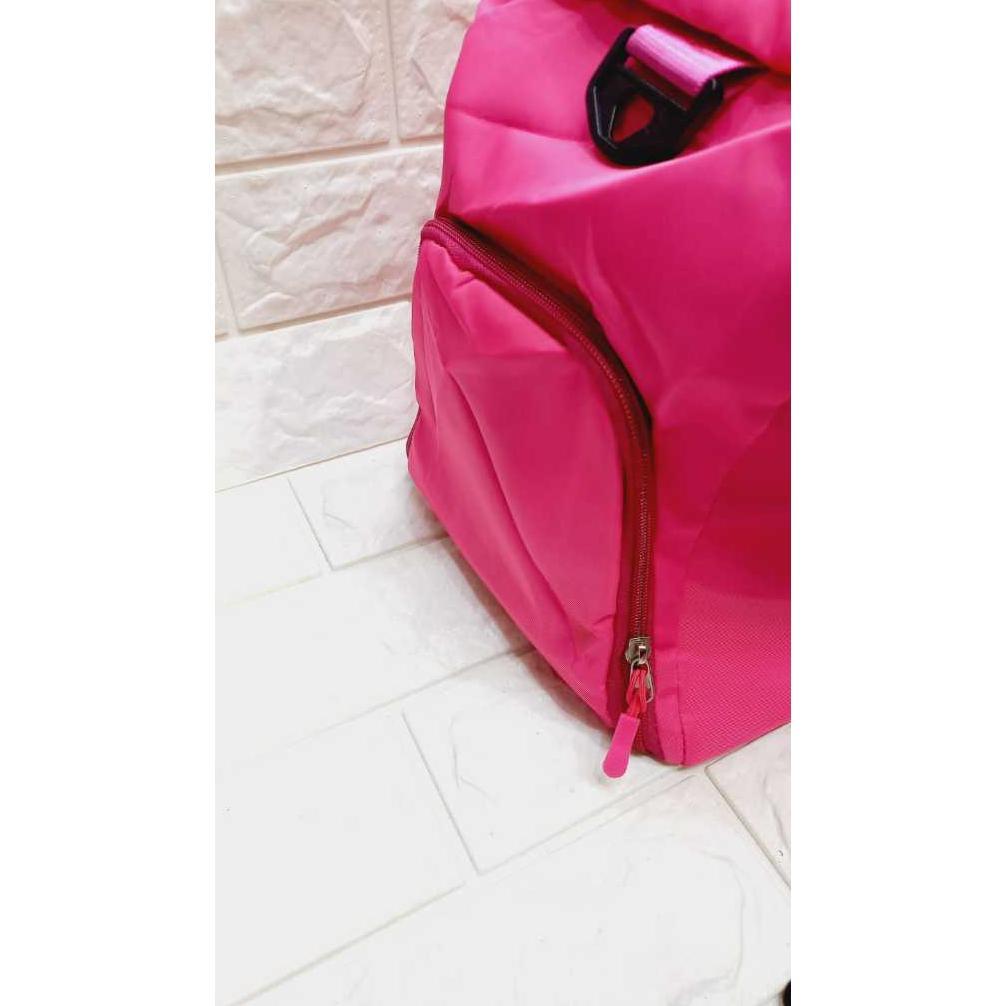 NEW Tas Travel PINK Tas Gym Tas Olahraga Pink Fashion Import #1260