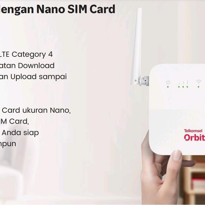 Telkomsel Orbit Star G1 Modem Wifi 4G High Speed Adaptor Original Dan Terpercaya