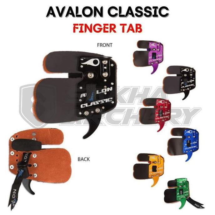 Finger Tab Avalon Classic - Finger Tab Kulit Recurve