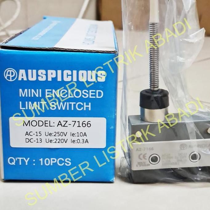 Auspicious Taiwan Enclosed Limit Switch Az 7166 / Az-7166 Harga Spesial