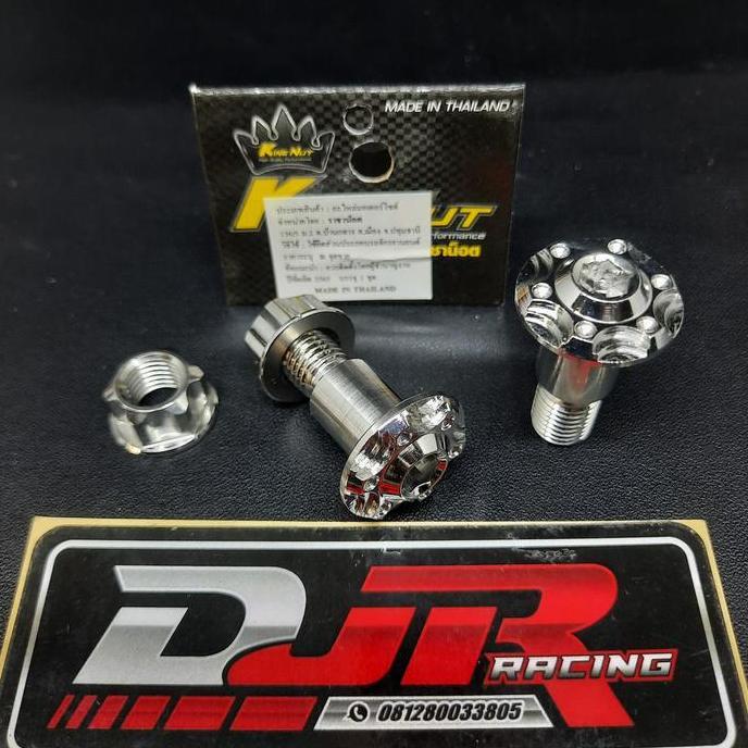 Baut Dan Mur Probolt Standar Samping Ninja R Rr Ss Cb Gl Ori Thailand