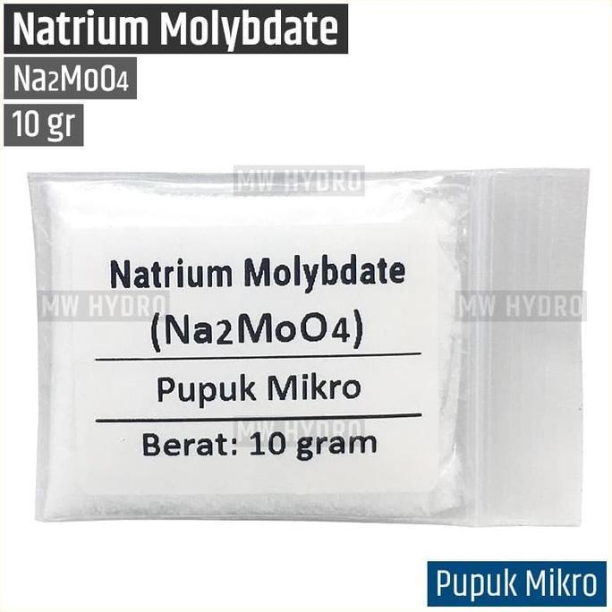 NATRIUM MOLYBDATE / SODIUM MOLYBDATE - 10 GR - PUPUK MIKRO HIDROPONIK