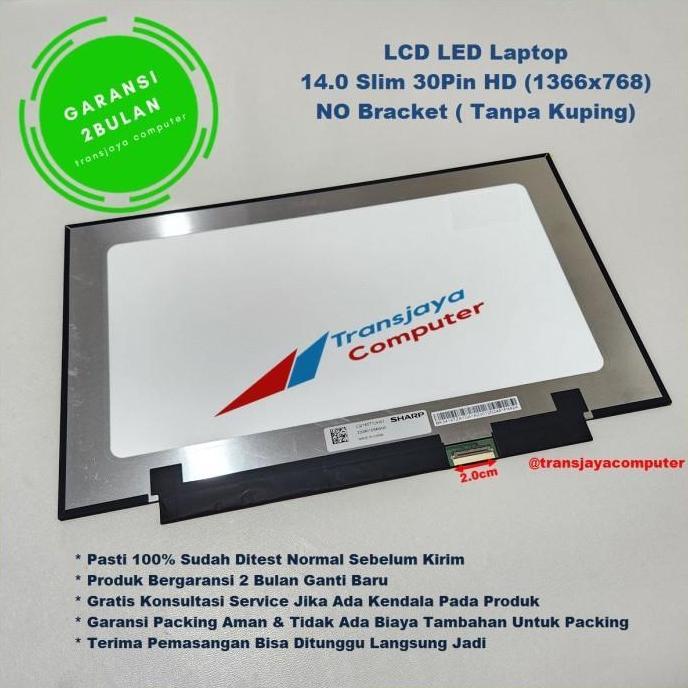 LED LCD HP 14S 14S-CF1015TU 14S-CF1501TU 14S-CF1046TU 14S-CF2017TU 14S-CF2018TU