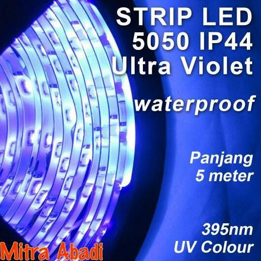 Led Strip Smd 5050 Uv Ultra Violet Dc 12V Ip44 Wateroof