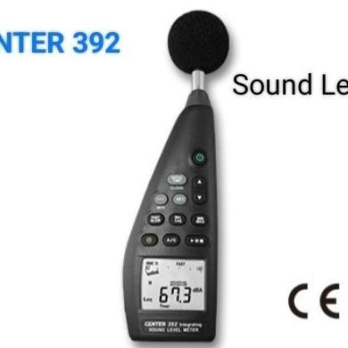 Jual, Integrating Sound Level Meter Center 392, Usb, Datalogger, Sofware