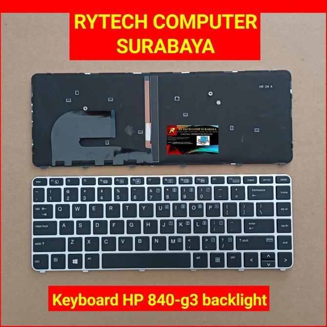 Keyboard HP Elitebook 745 G3 745 G4 745-G3 745-G4 840-G3 840-G4 840 G3 840 G4 BACKLIGHT NO POINTER F