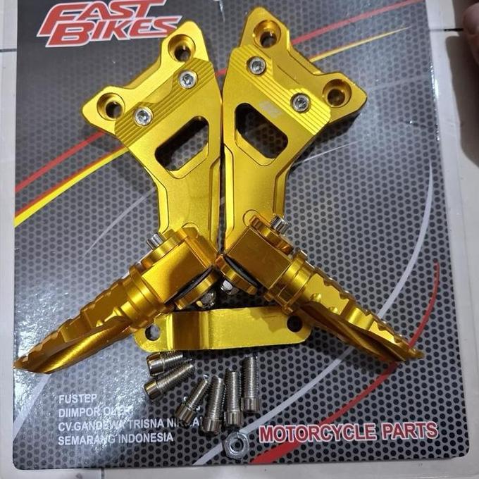 STEP GANTUNG SATRIA FU CNC ROBOT / STEP BELAKANG SATRIA FU CNC / PIJAKAN KAKI BELAKANG SATRIA FU