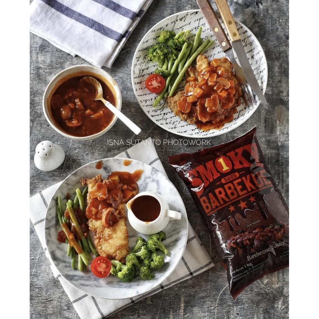 Smoky1 Saus Barbeque 1Kg ( Saus Barbeque Original )