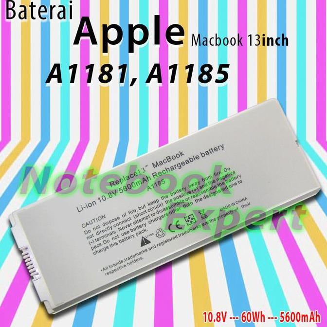 BATERAI APPLE MACBOOK A1181 A1185 MA561 WHITE