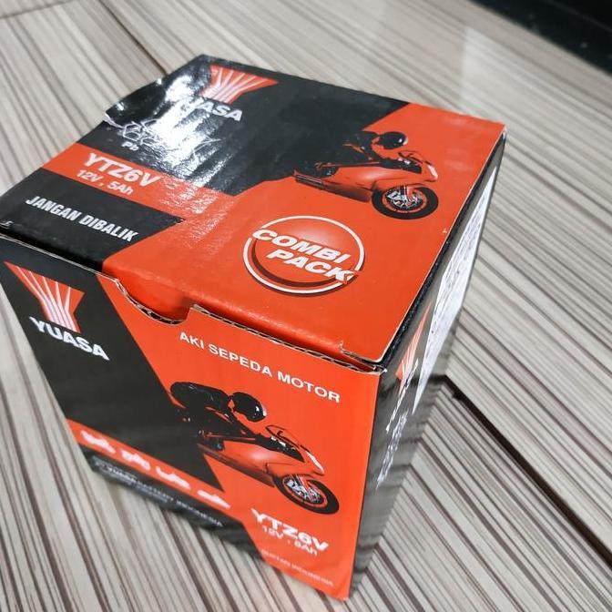 TERBARU - AKI ACCU KERING YUASA YTZ6V