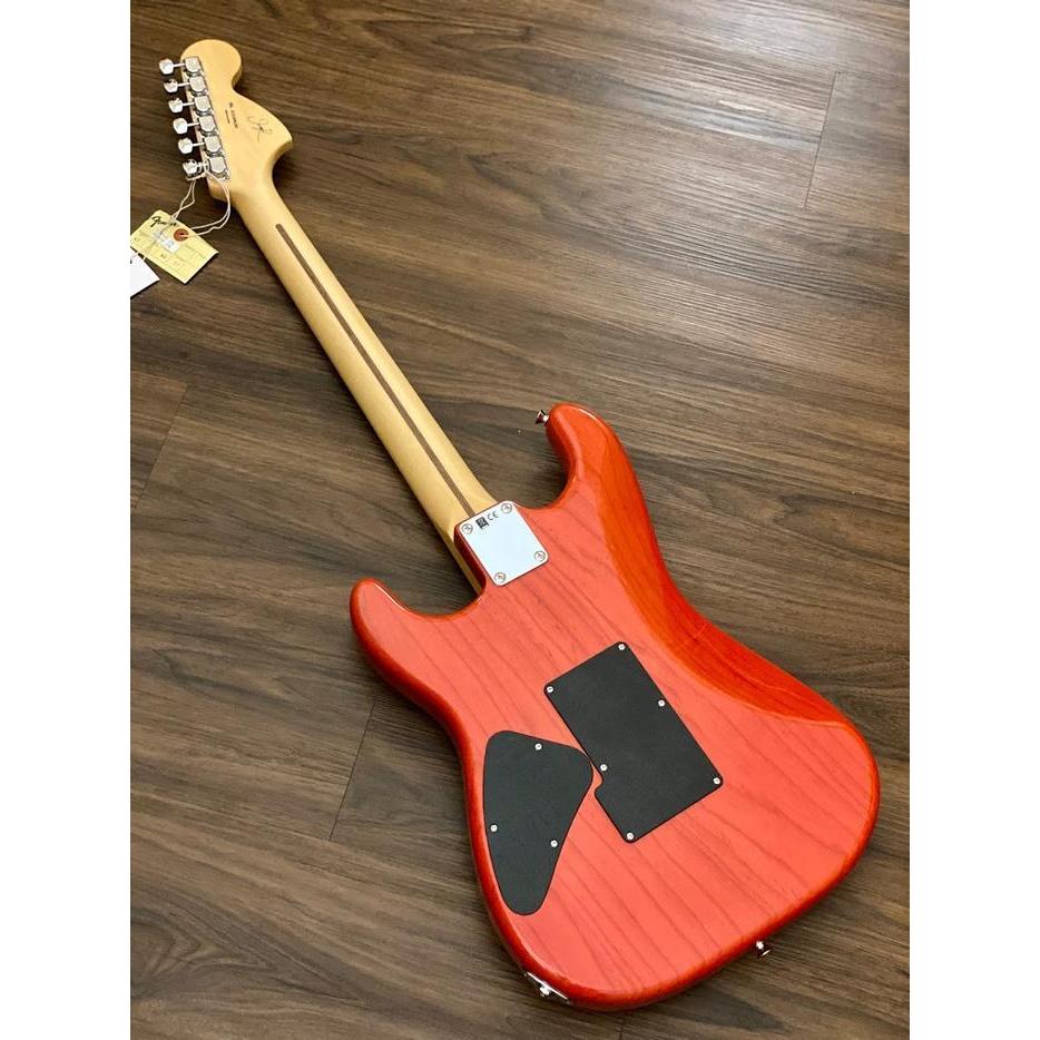 Fender Michiya Haruhata Stratocaster Maple Fb Trans Pink Original Dan Terpercaya