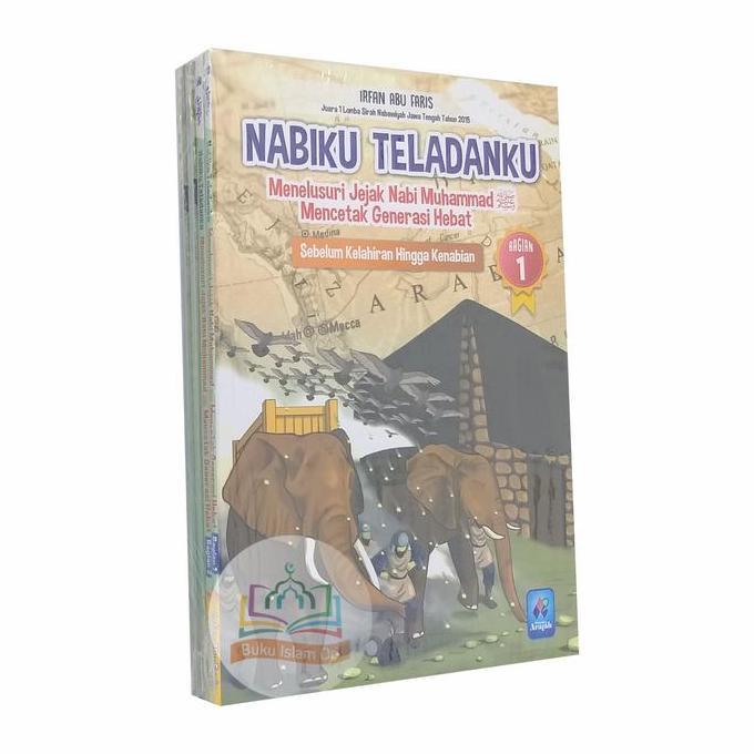 NABIKU TELADANKU Komplit 1 Set Jilid 1 2 3 4 Menelusuri Jejak Nabi PAR