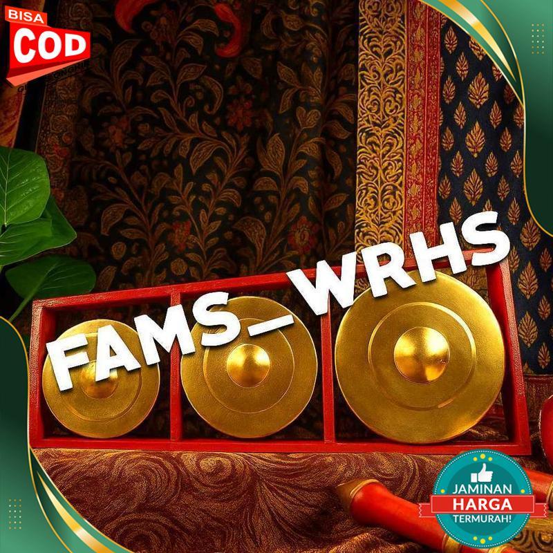 Kenong Isi 3 Kenong Gamelan Mainan Anak Alat Musik Tradisional Berkualitas NEW COD