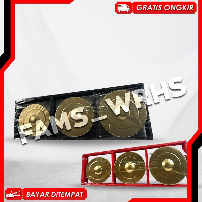 Kenong Isi 3 Kenong Gamelan Mainan Anak Alat Musik Tradisional Berkualitas HARGA TERMURAH