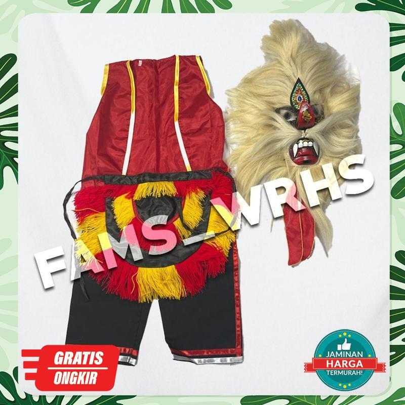 Baju Setelan Ganongan Anak Dewasa Celana Rompi Ganongan dan Jaranan Harga Promo