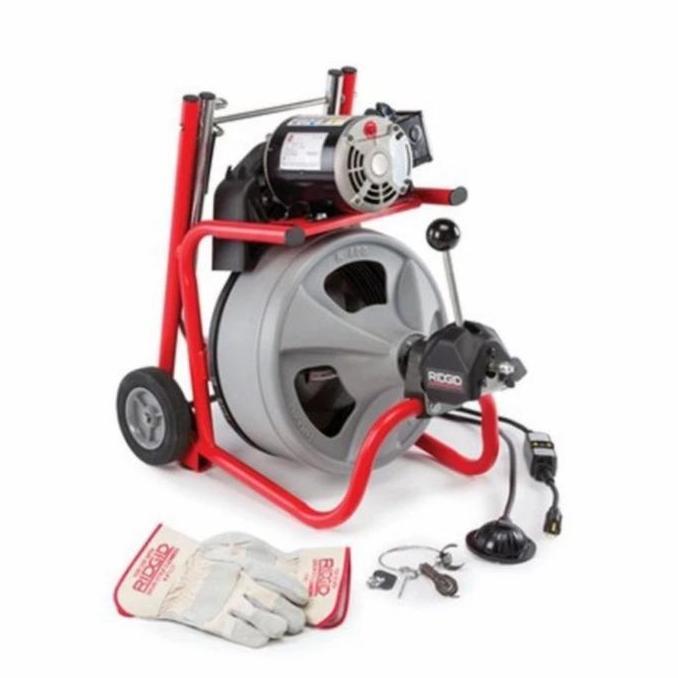 GARAVAR Drain Cleaning Machine 1/2" x 23 m Cable K400 Ridgid Original