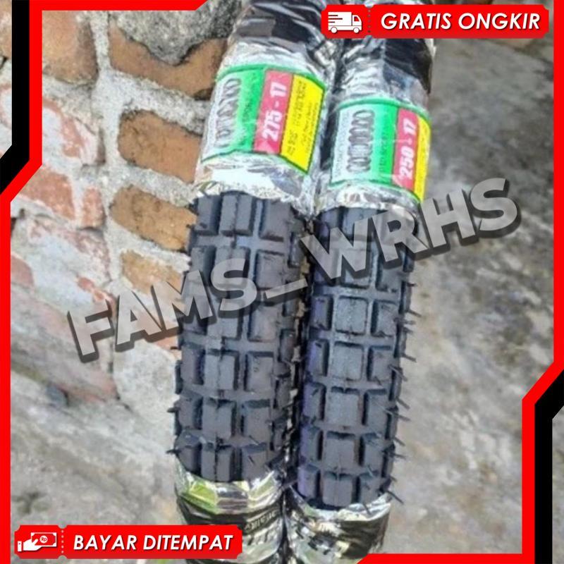 Ban Semi Tril & Cros Ukuran 2.50 & 2.75 Ring 17 / Ban Semi Trail Ring 17 TERBAIK