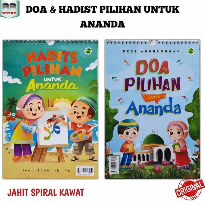 Buku Anak Islami - Doa & Hadist Pilihan Untuk Ananda