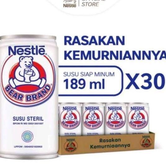 susu bear brand 1 dus 30 pcs