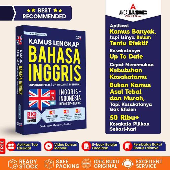 [TERBARU & TERLENGKAP] KAMUS Bahasa INGGRIS - Kamus Lengkap Bahasa Inggris-Indonesia