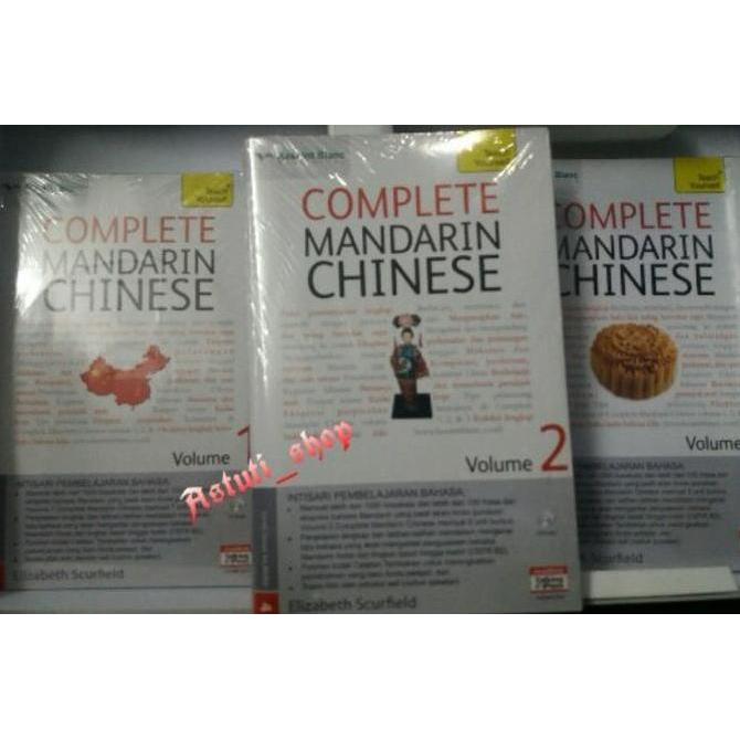 BUKU BAHASA MANDARIN "PAKET COMPLETE MANDARIN + CD AUDIO "