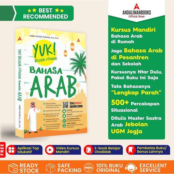 BUKU Bahasa ARAB - Yuk Belajar Otodidak Bahasa Arab
