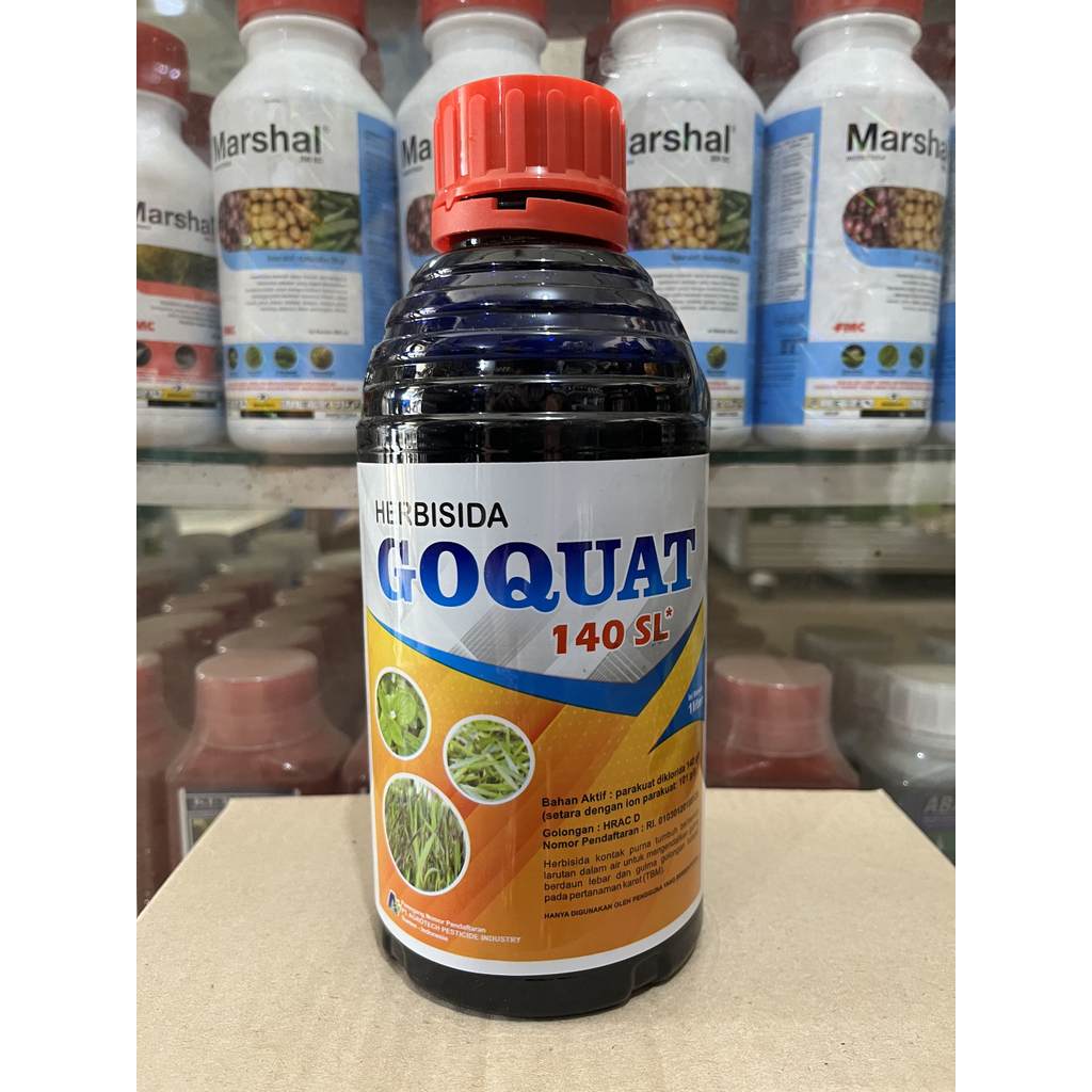 Racun Rumput Goquat 140 SL 1 Liter Herbisida Ampuh Basmi Gulma