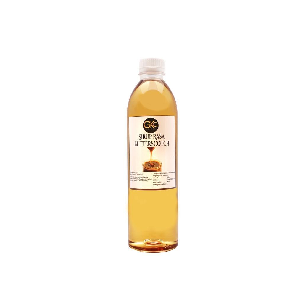 Gkc Heritage Sirup Cair Konsentrat Minuman Butterscotch - Halal - 640 Ml - Butter Scotch Syrup