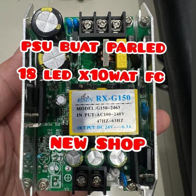 psu parled 18led x 10watt power suplay led par 18x10watt fc