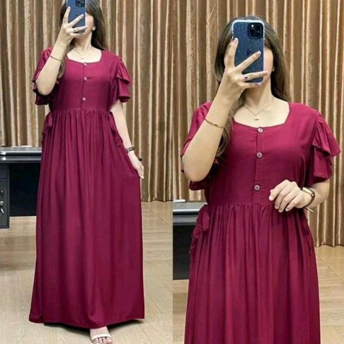 Dress Wanita Kekinian - Dress Wanita Ukuran Jumbo - Daster Ibu hamil dan menyusui