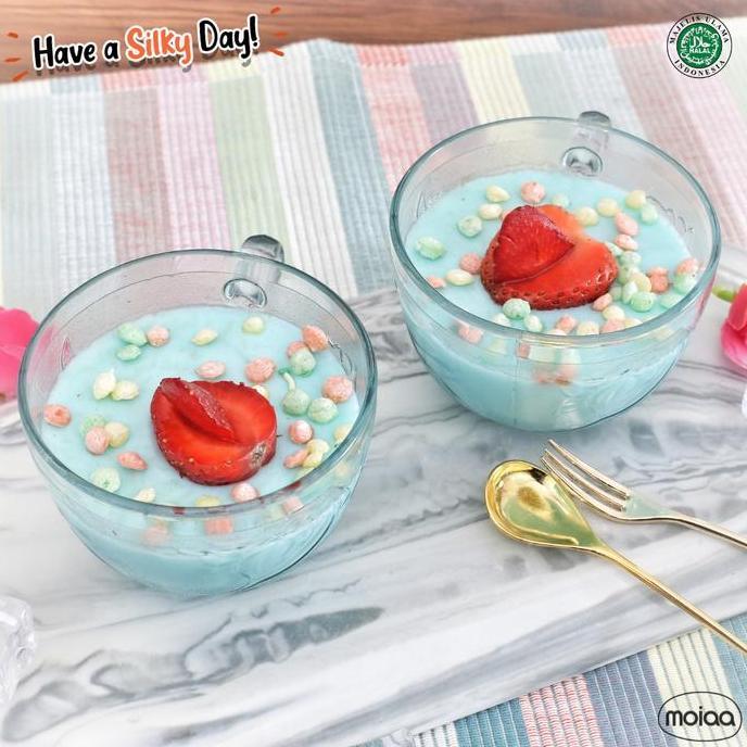 500 Gram Plain Silky Pudding Powder / Bubuk Puding Instant Serbuk Praktis Tanpa Gula dan Rasa - SBC 