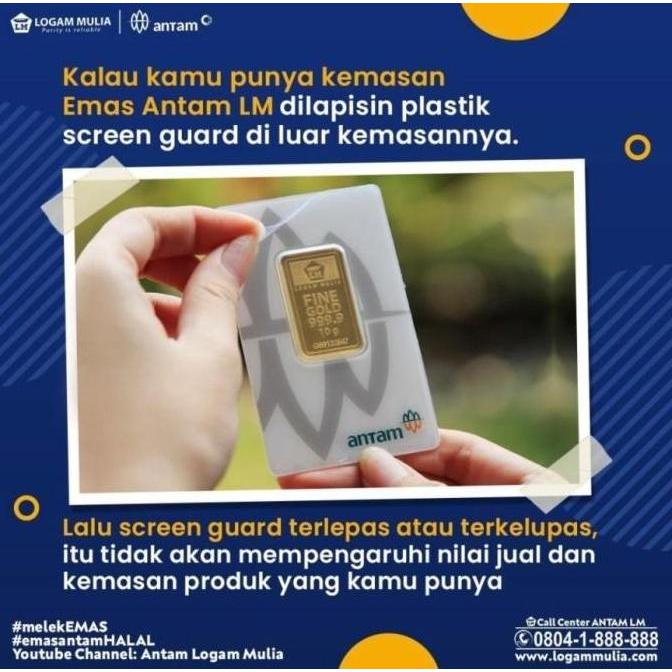 3 GR (GRAM) GOLDBAR/LOGAM MULIA/LM/EMAS BATANGAN ANTAM BERSERTIFIKAT ORIGINAL DAN TERPERCAYA