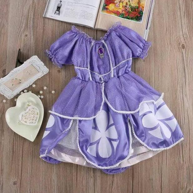 ASLI kostum princess sofia/ dress princess sofia READY STOCK
