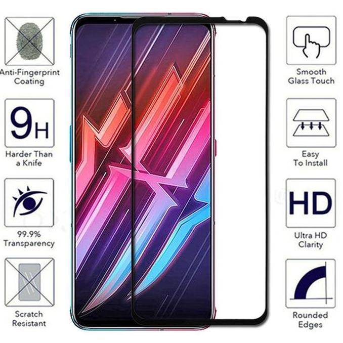 Tempered Glass for ZTE Nubia Red Magic 3 / 3s / 5G / 5S / 6 / 6 Pro / 6S / 6S Pro Full Cover murah