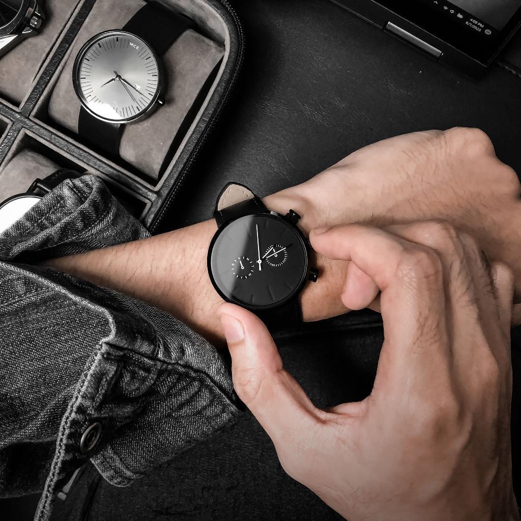 Mce Jam Tangan Pria Regal 1.0 Series Full Black